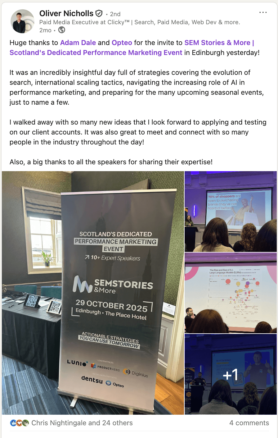 LinkedIn Testimonial 13